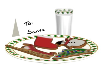 cookies and milk for Santa