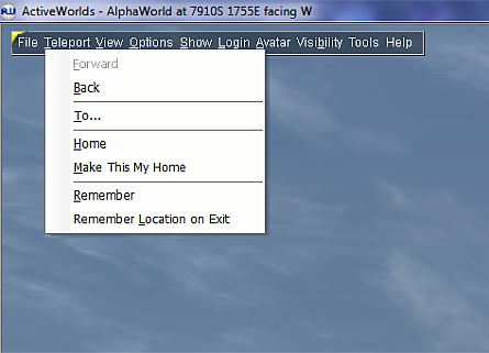 Teleport option